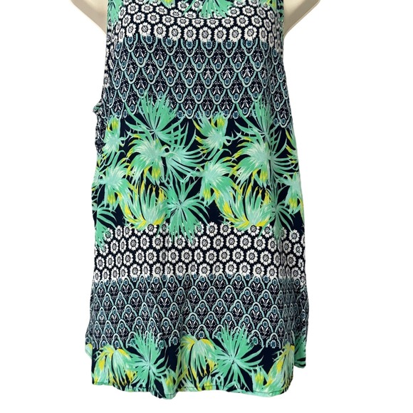 Women's Old Navy Palm Leaf Tank Sz XL - Picture 3 of 10